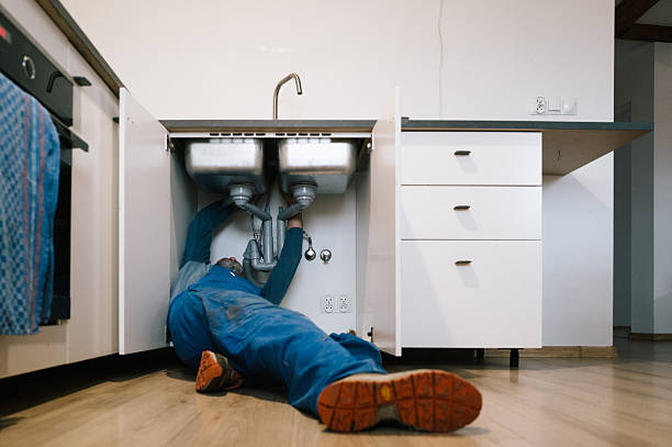 Professional Drain Cleaning technician working in Dadeville, AL
